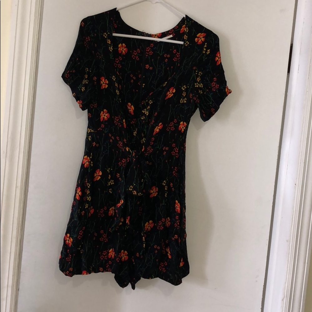 Free people floral romper